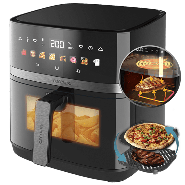 Мультипечь (аэрогриль-фритюрница) CECOTEC Cecofry&Grill Duoheat 8000 
