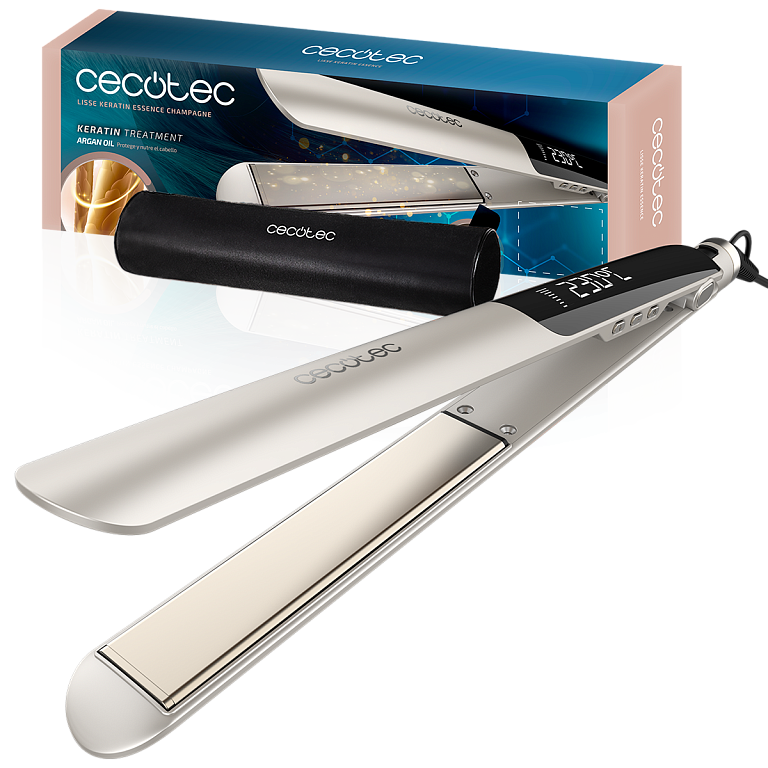 Утюжок для волосся CECOTEC Lisse Keratin Essence Champagne 