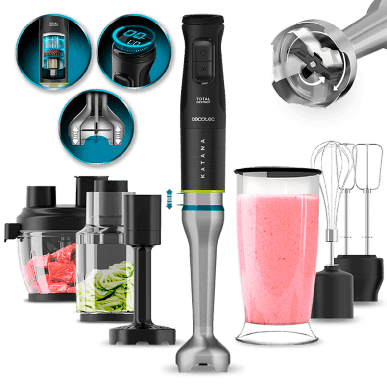 Блендер CECOTEC Katana 15 TotalDestroy Full B Screen