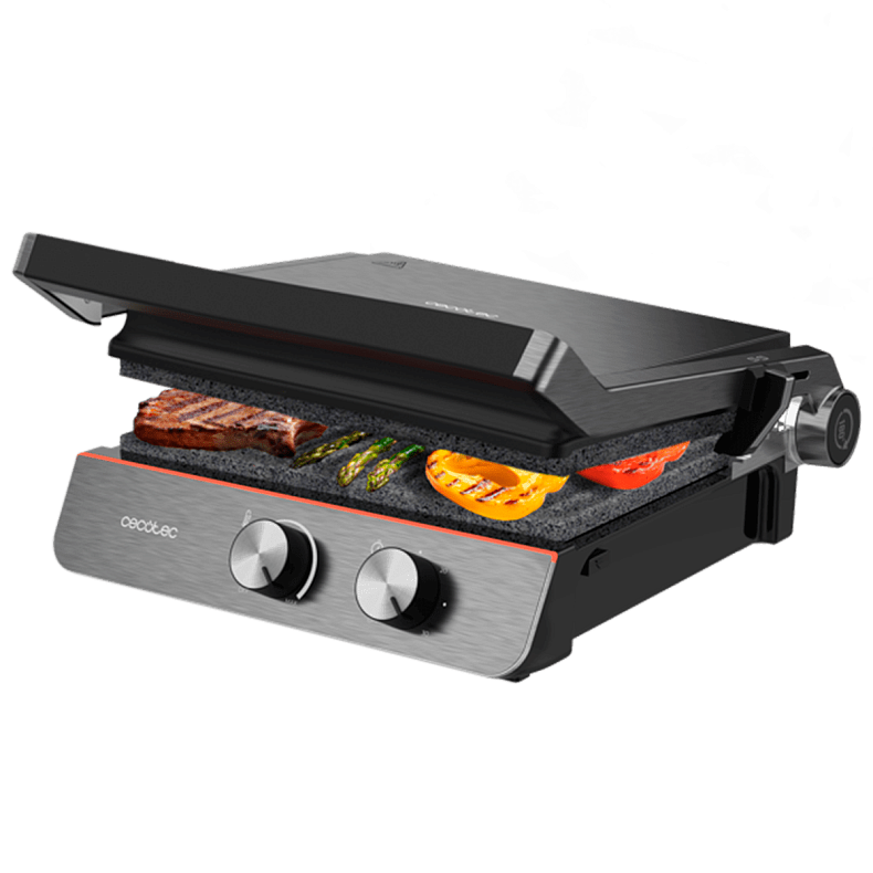 Гриль электрический CECOTEC Rock'nGrill Blaze Neon