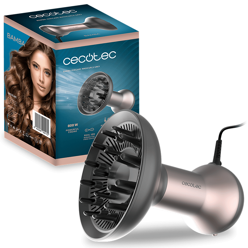 Фен CECOTEC Ionicare MagiCurls Grey