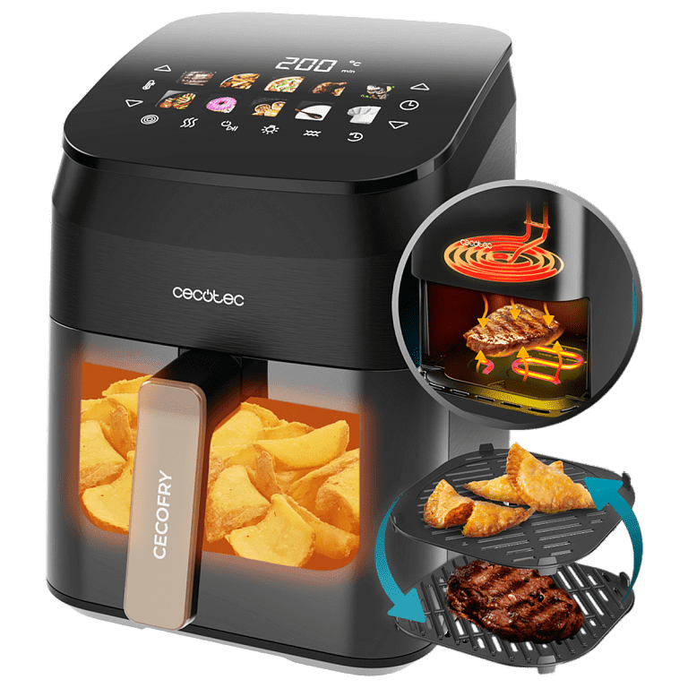 Мультипечь (аэрогриль-фритюрница) CECOTEC Cecofry&Grill Smokin 4500 