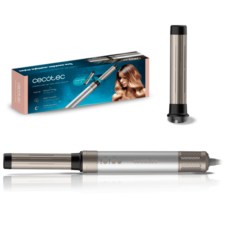 Стайлер CECOTEC Bamba CeramicCare 2in1 AirGlam Aluminum (CCTC-00245)