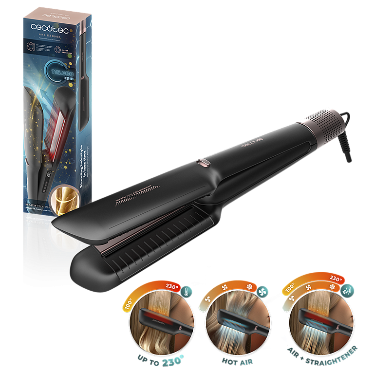 Утюжок для волосся CECOTEC Air Lisse Black 