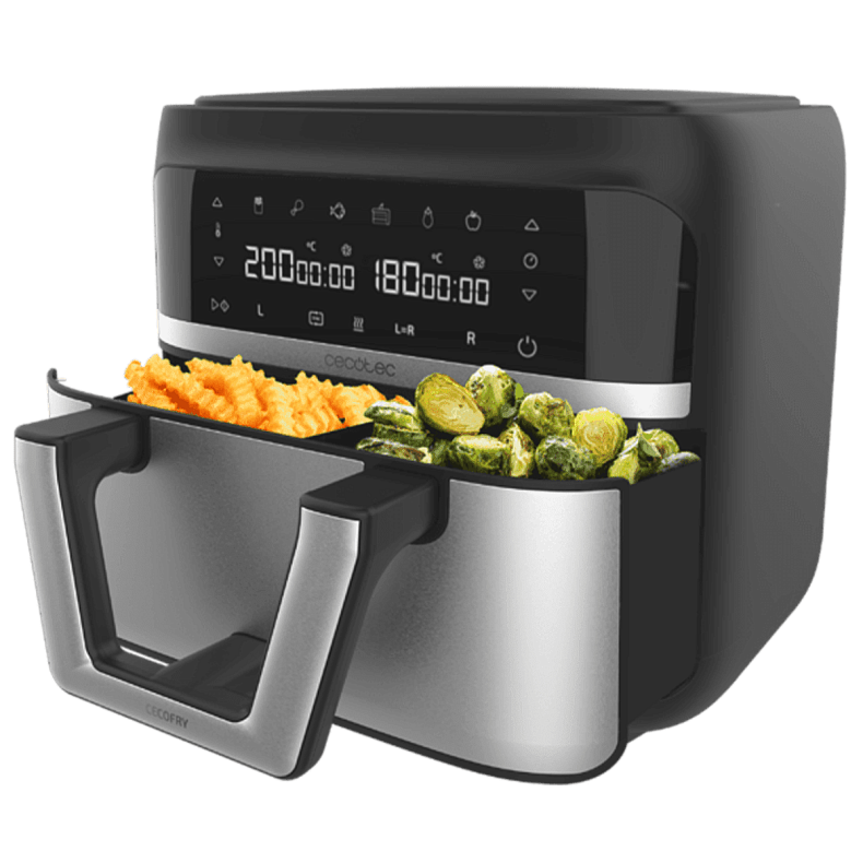 Мультипечь (аэрогриль-фритюрница) CECOTEC Cecofry Dual 9000