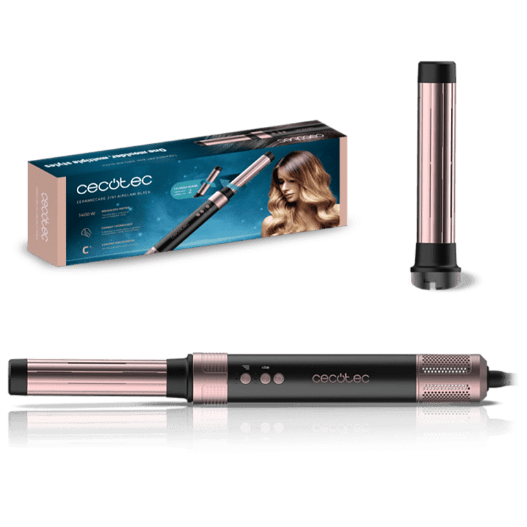 Стайлер CECOTEC Bamba CeramicCare 2in1 AirGlam Black (CCTC-00244) 