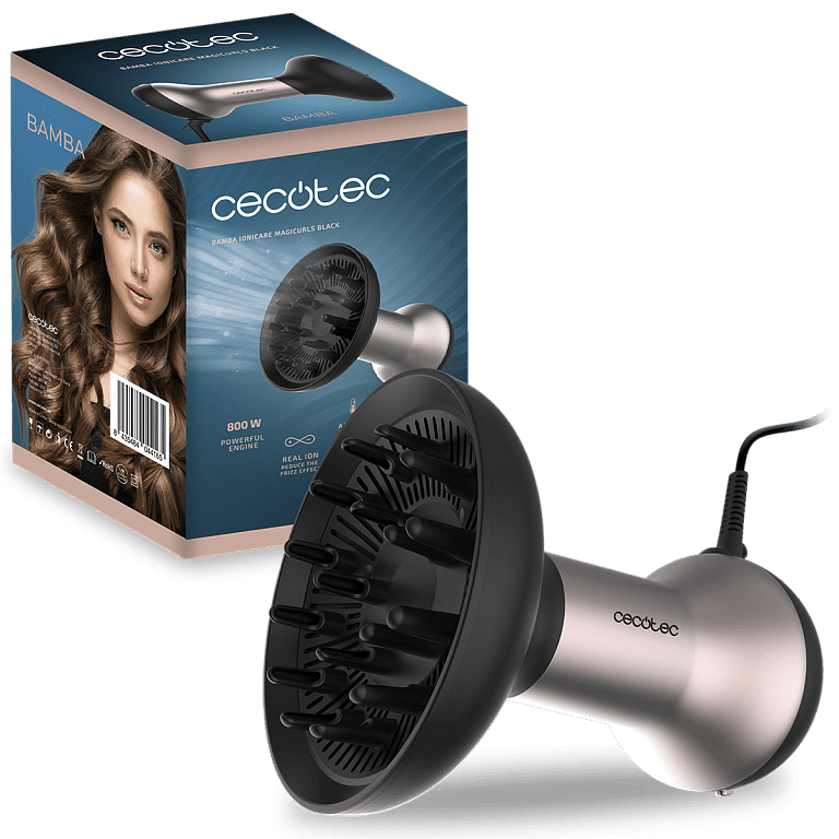 Фен CECOTEC Ionicare MagiCurls Black 