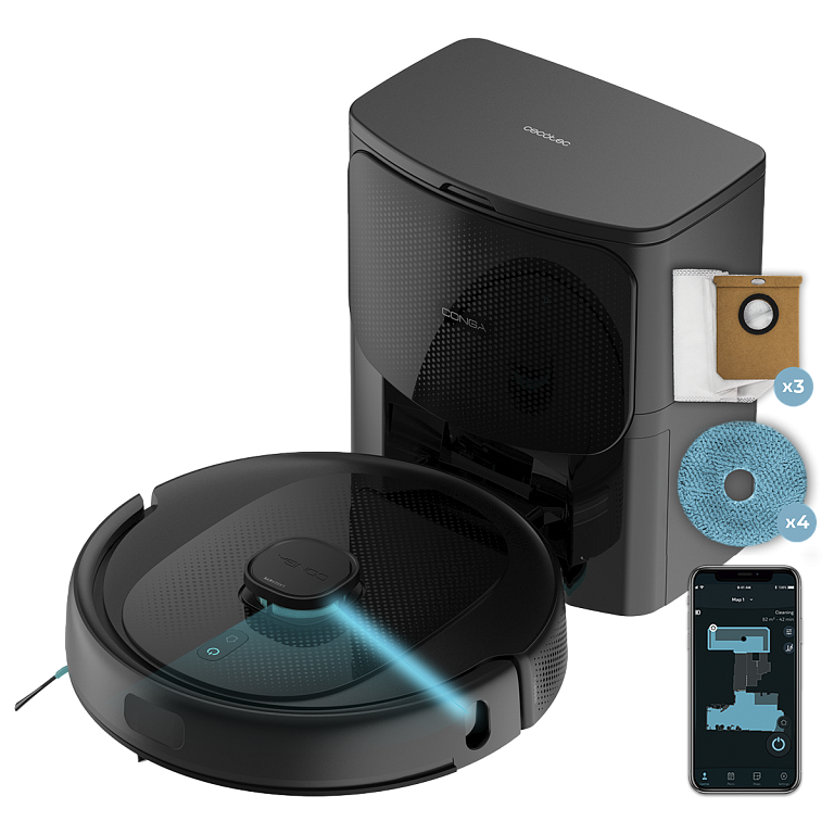 Робот-пилосос Cecotec Conga 9590 Spin Revolution Ultra Power Home 