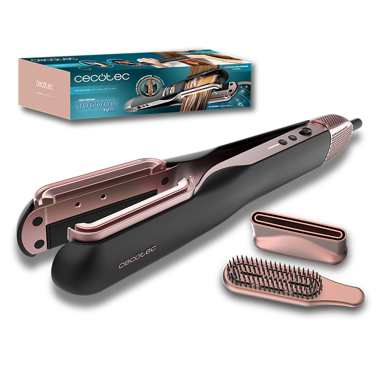 Фен-выпрямитель CECOTEC RitualCare Air Lisse 2in1 Black 