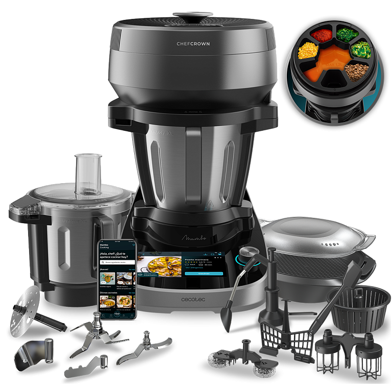 Кухонный комбайн-робот (термомикс) CECOTEC Mambo CooKing Total Gourmet 