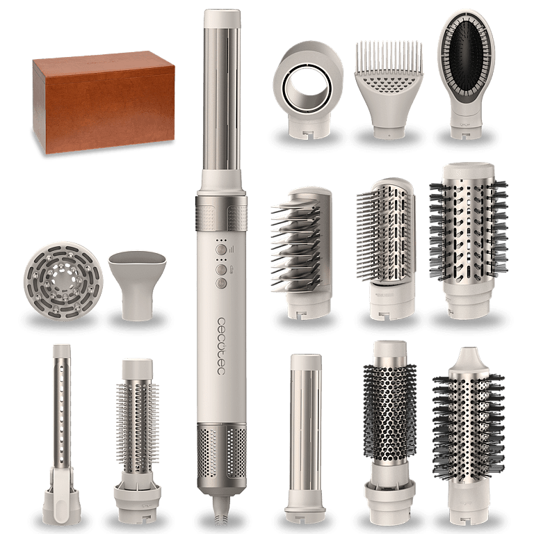 Стайлер CECOTEC Bamba CeramicCare 14in1 AirGlam Champagne (CCTC-00252) 