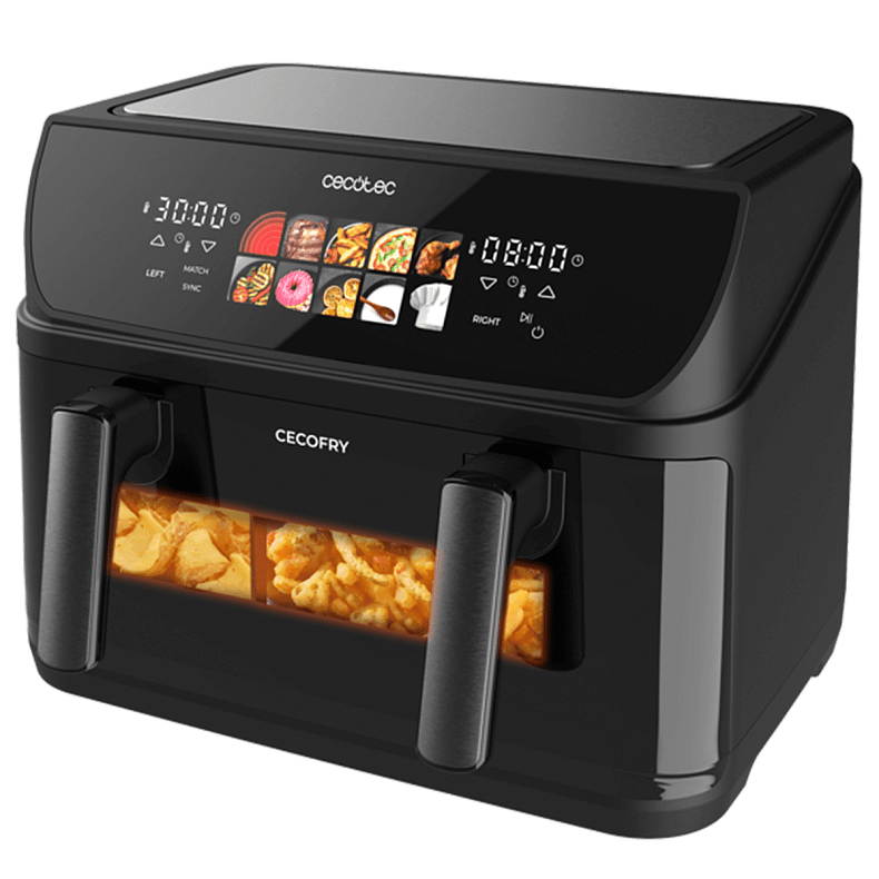 Мультипечь (аэрогриль-фритюрница) CECOTEC Cecofry&Grill Duoheat 10000